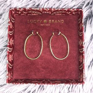 Lucky Brand Hoop Earrings